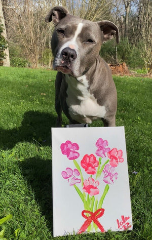 Celebrate Mother's Day with a Paw-print Bouquet - Bow Wow Labs