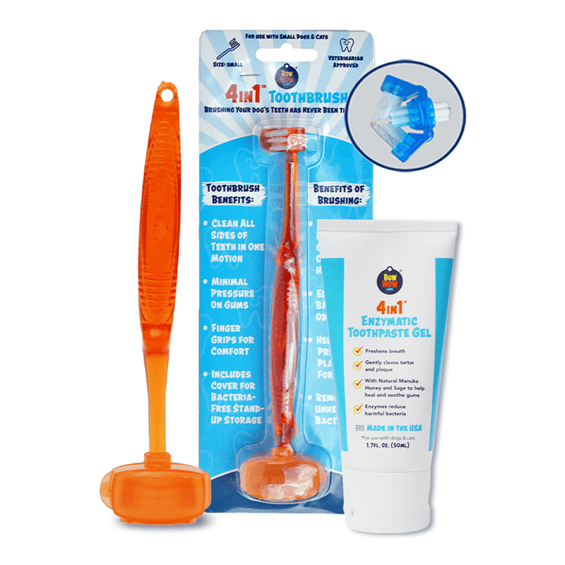 4in1™ Enzymatic Toothpaste Gel - Bow Wow Labs