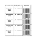 Bully Stick Barcodes-DOWNLOADABLE